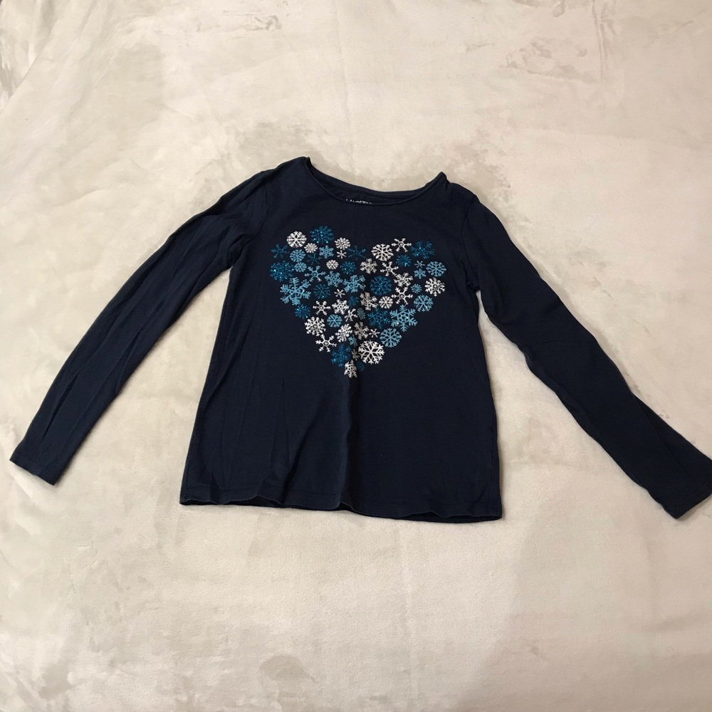 Snowflake heart Long-Sleeve